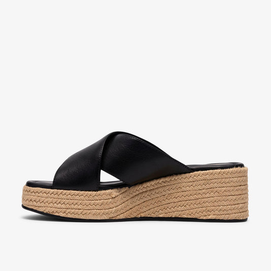 Tessiah Mule 2 Black Leather - US 9788
