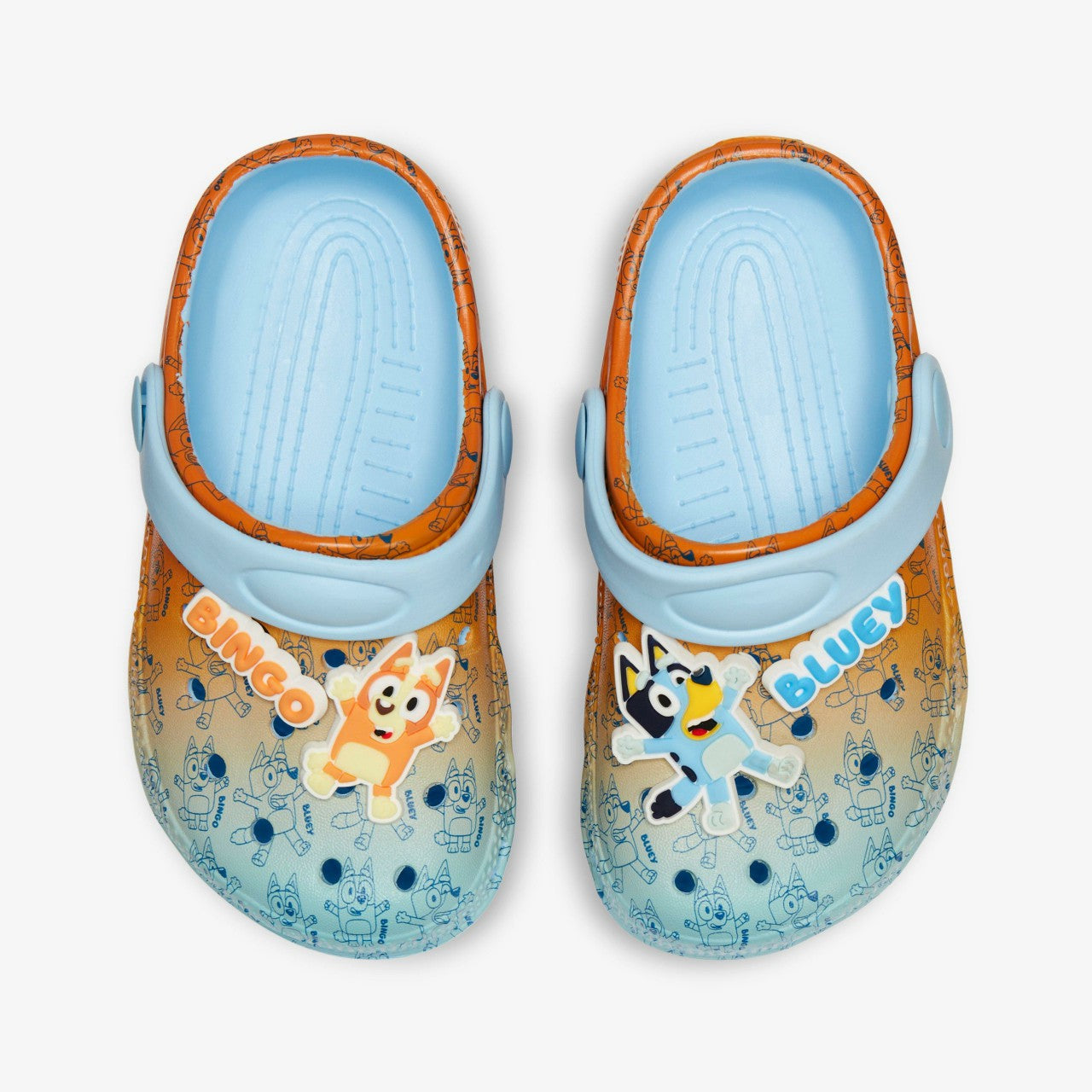 Bluey Fade Clog Kid Blue Combination | Clarks discount - Kids