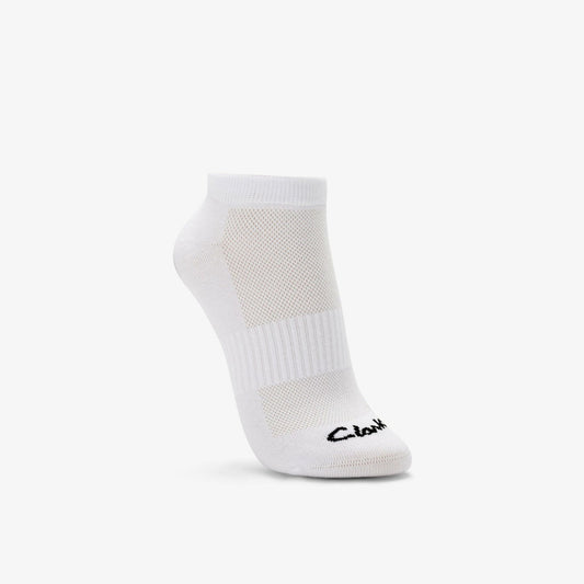 Sports Ankle Socks 3 Pack Size 2-8 White | Clarks online - Women
