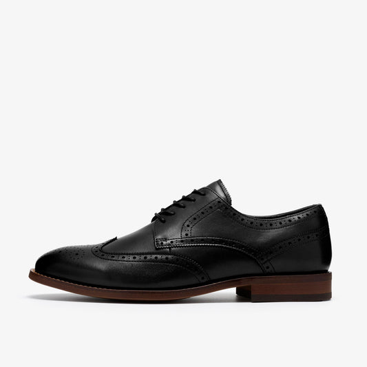 Bowburn Tip Black Leather - US 0791