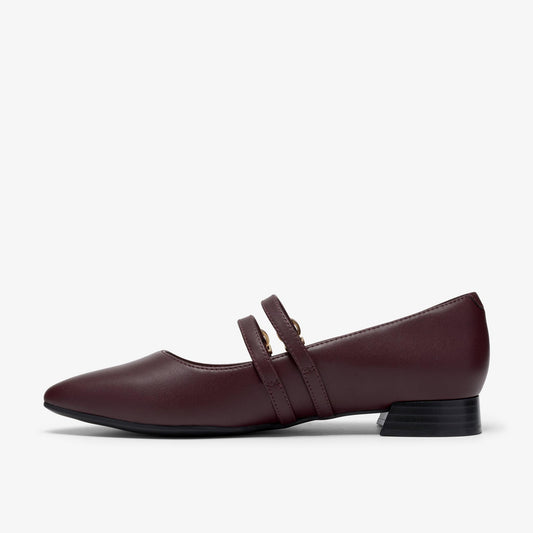 Natalyn Jane Burgundy Leather - US 2830