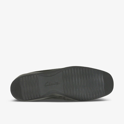 Georgia Loafer Black Leather | Clarks for sale - Women