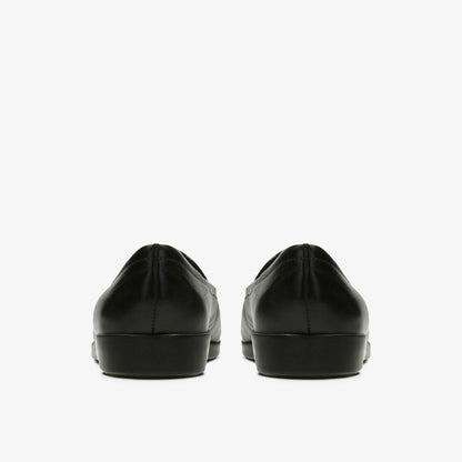 Georgia Loafer Black Leather | Clarks for sale - Women