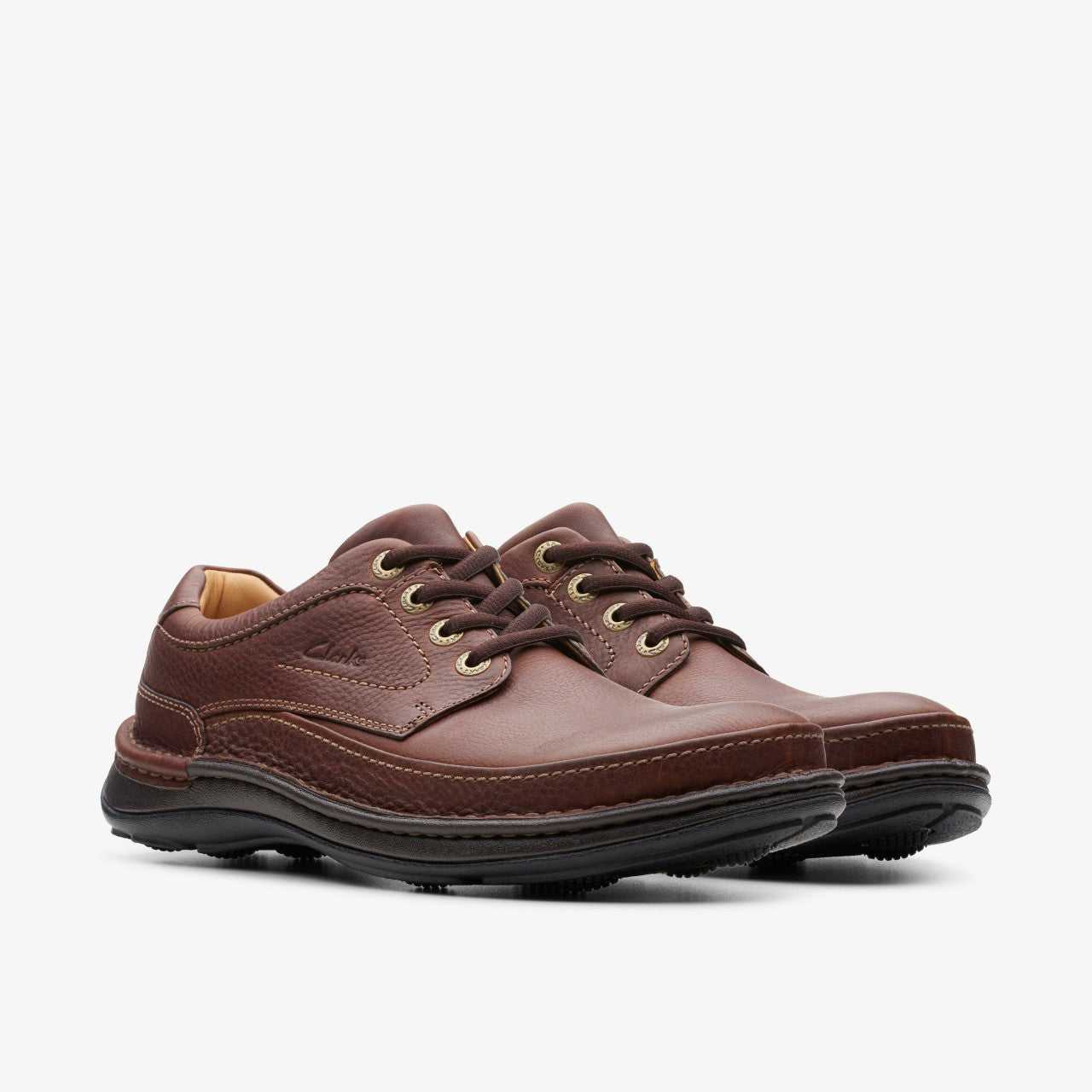 Nature Three Mahogany Leather | Clarks on Sale - Men