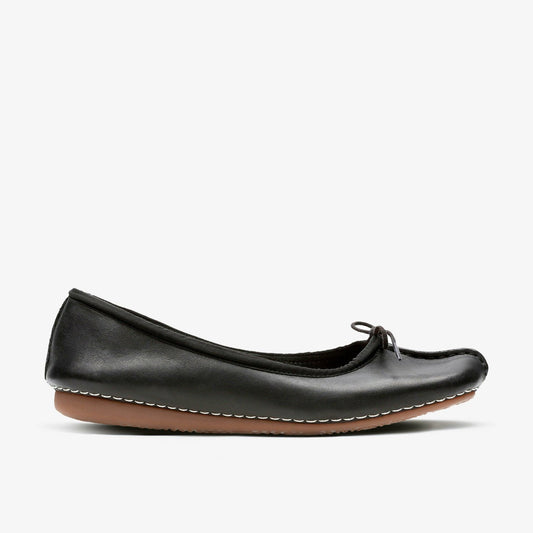 Freckle Ice Black Leather | Clarks discount - Women