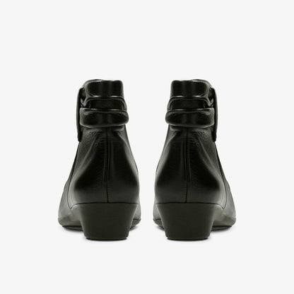 Matron Ella Ankle Boot Black Leather | Clarks outlet - Women