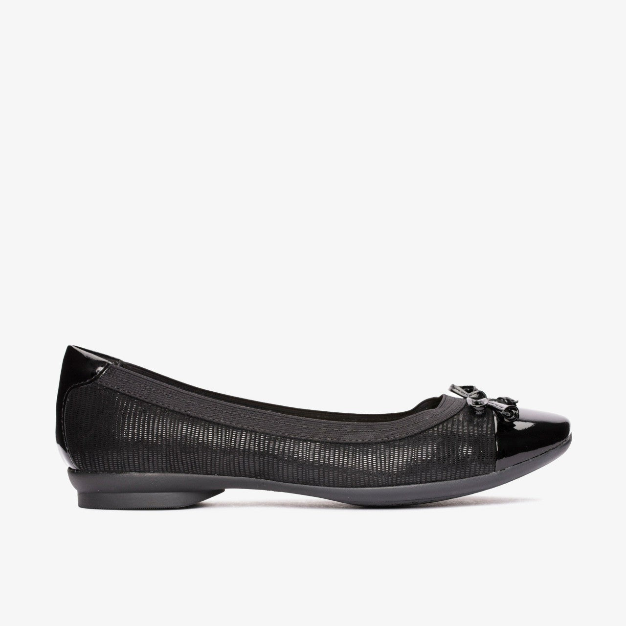 Candra Glow Black Suede | Clarks Sale - Women
