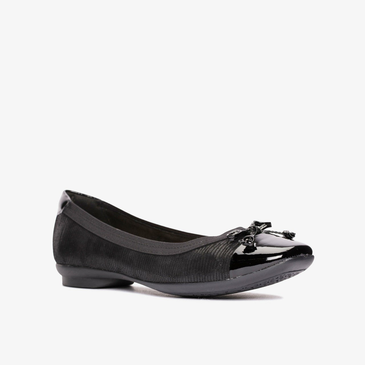 Candra Glow Black Suede | Clarks Sale - Women