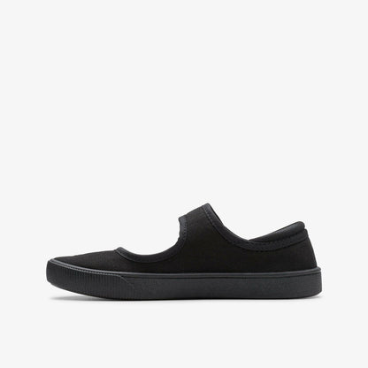Hopper Go Black Fabric | Clarks discount - Kids