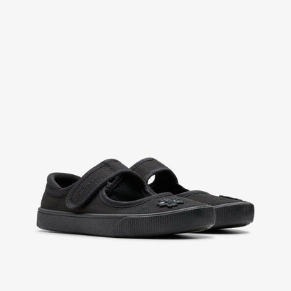 Hopper Go Black Fabric | Clarks discount - Kids