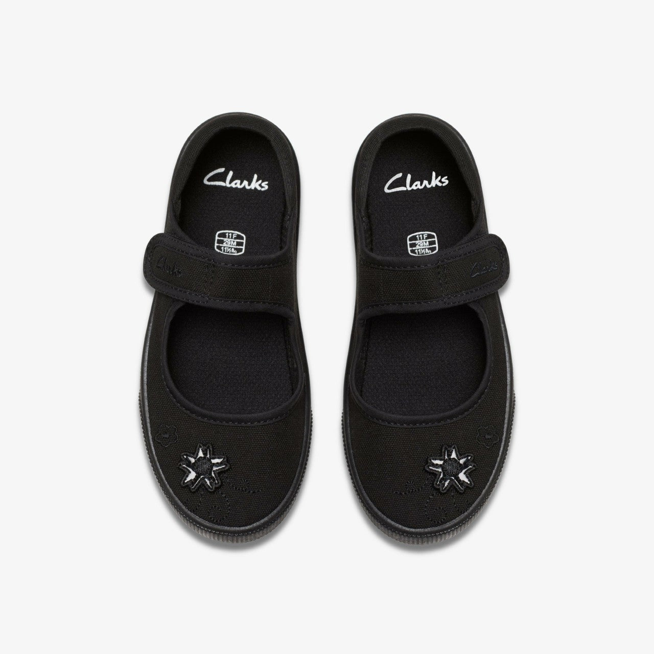 Hopper Go Black Fabric | Clarks discount - Kids