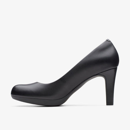Adriel Viola Black Leather | Clarks discount - Women