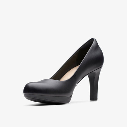 Adriel Viola Black Leather | Clarks discount - Women
