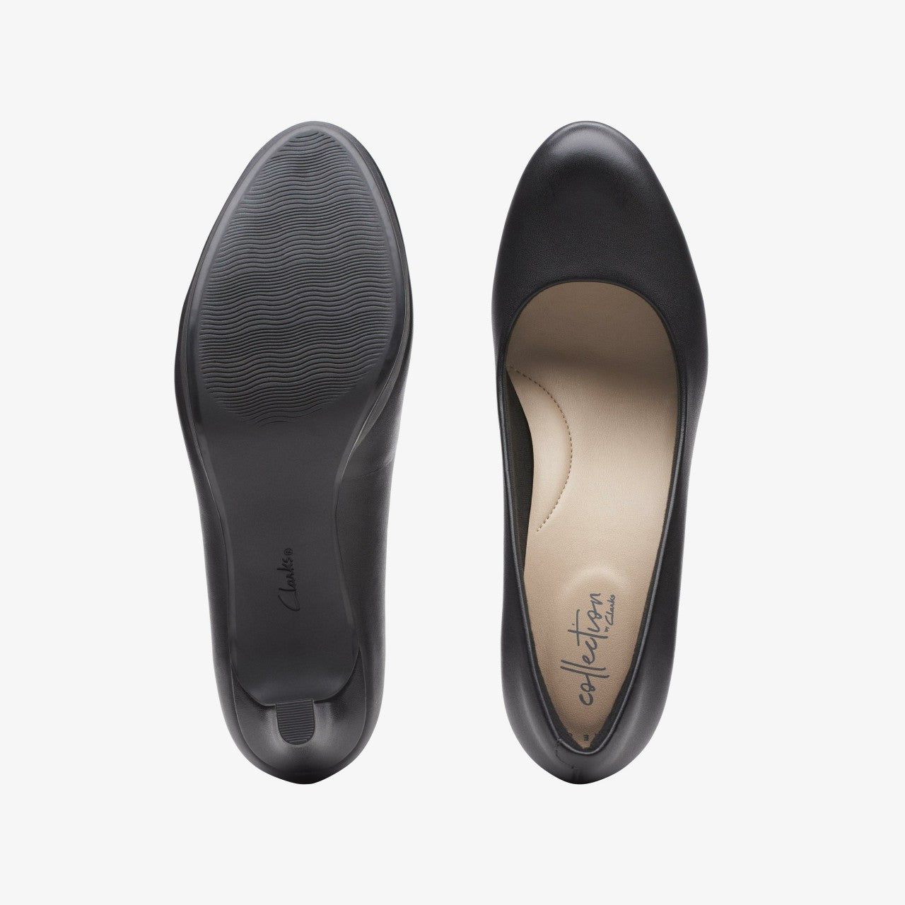 Adriel Viola Black Leather | Clarks discount - Women