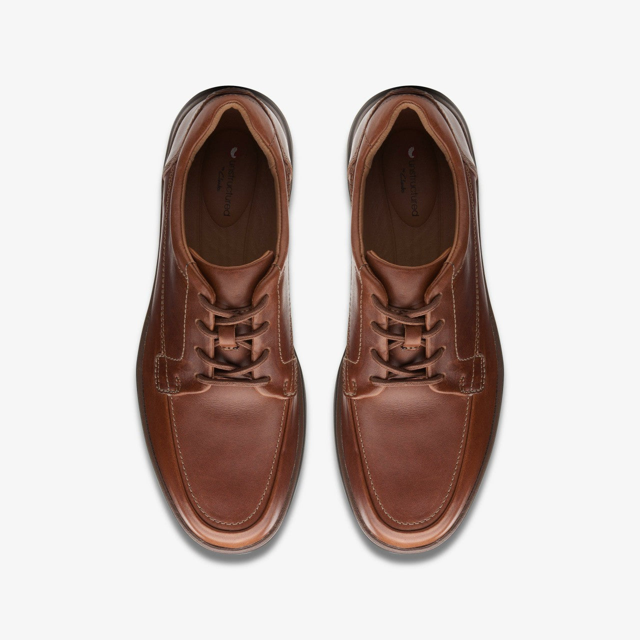 Un Abode Ease Dark Tan Leather | Clarks outlet - Men
