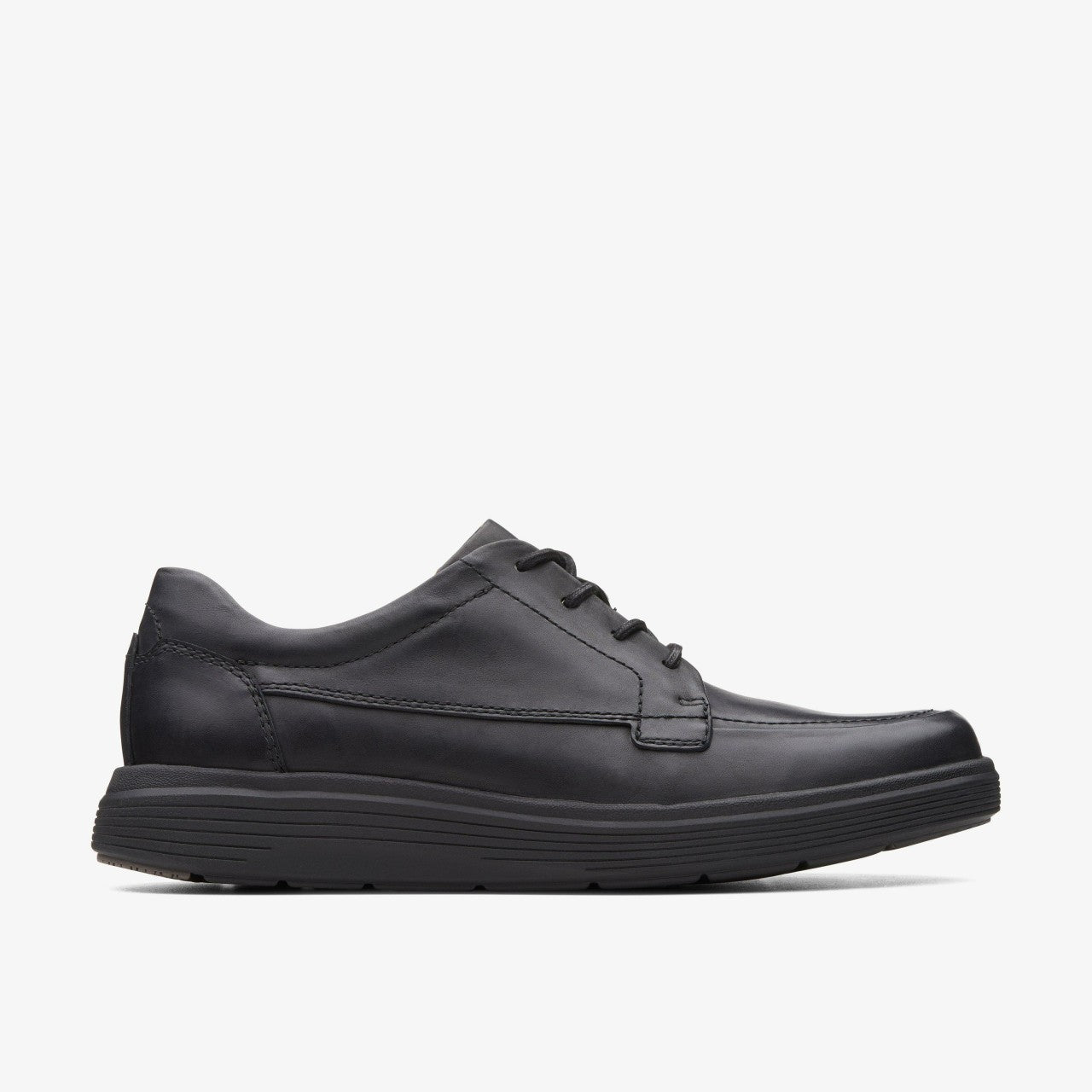 Un Abode Ease Black Leather | Clarks discount - Men