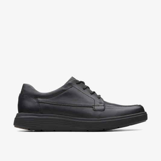 Un Abode Ease Black Leather | Clarks discount - Men