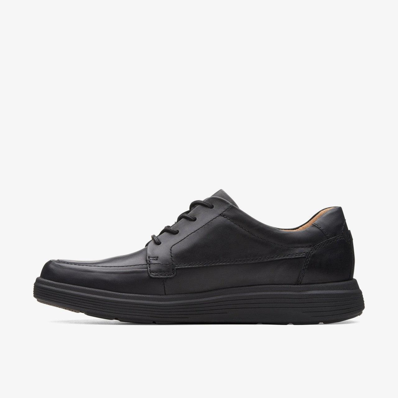 Un Abode Ease Black Leather | Clarks discount - Men
