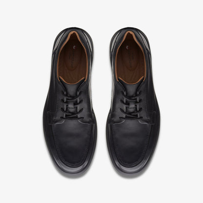Un Abode Ease Black Leather | Clarks discount - Men