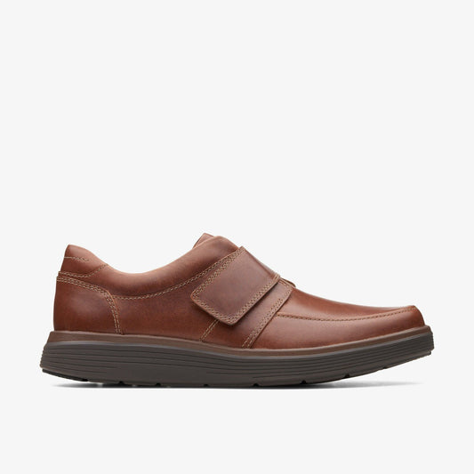 Un Abode Strap Loafer Dark Tan Leather | Clarks Sale - Men
