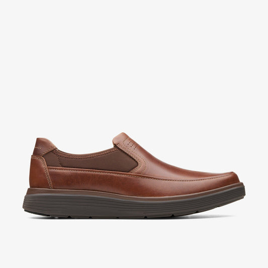 Un Abode Go Loafer Dark Tan Leather | Clarks discount - Men