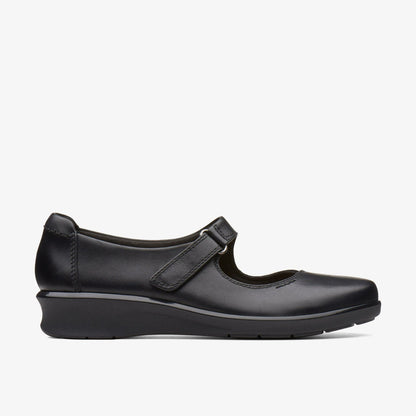 Hope Henley Black Leather | Clarks discount - Women