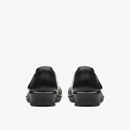 Hope Henley Black Leather | Clarks discount - Women