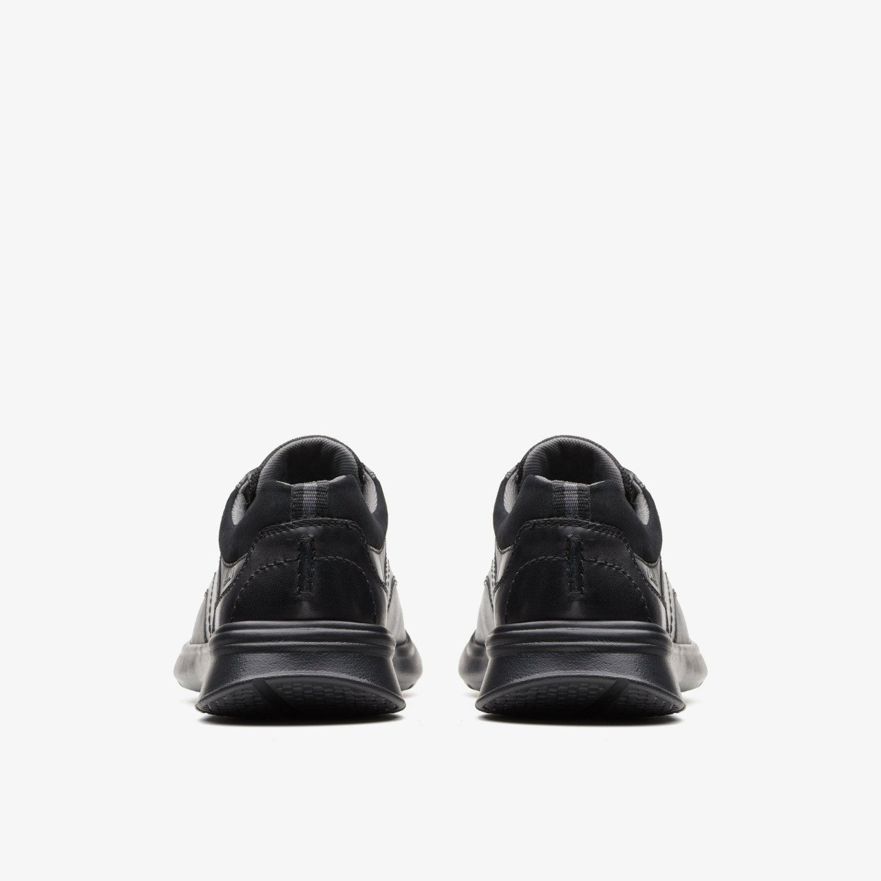 Cotrell Edge Black Smooth Leather | Clarks online - Men