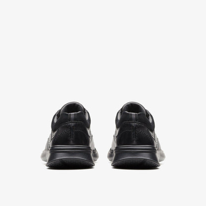 Cotrell Edge Black Smooth Leather | Clarks online - Men