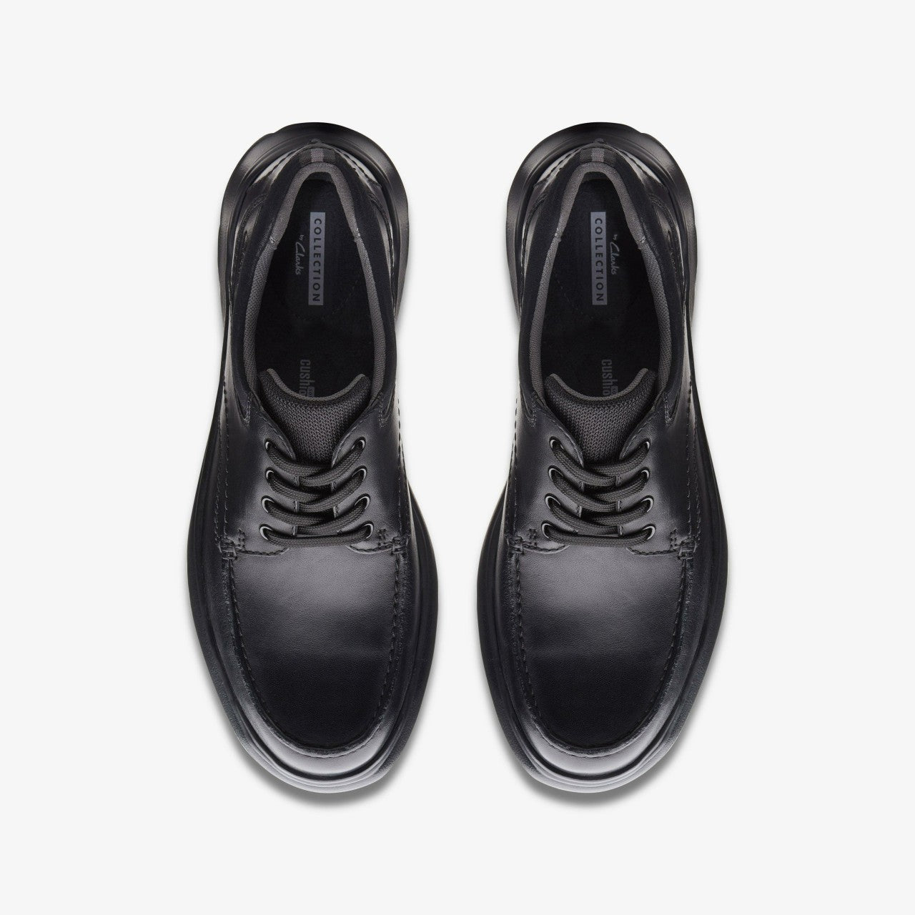 Cotrell Edge Black Smooth Leather | Clarks online - Men