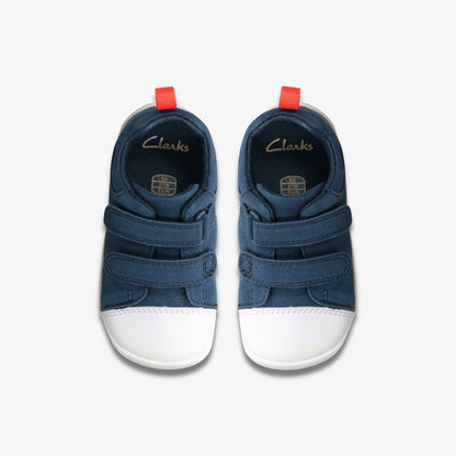 Roamer Craft Toddler Navy Canvas | Clarks online - Kids
