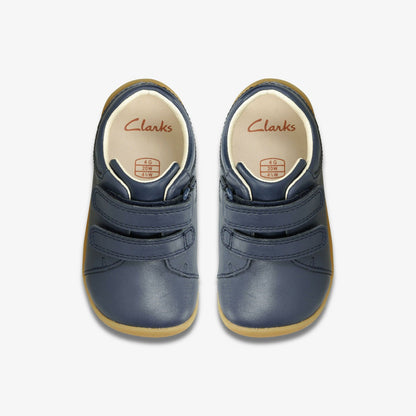 Roamer Craft Toddler Navy Leather | Clarks discount - Kids