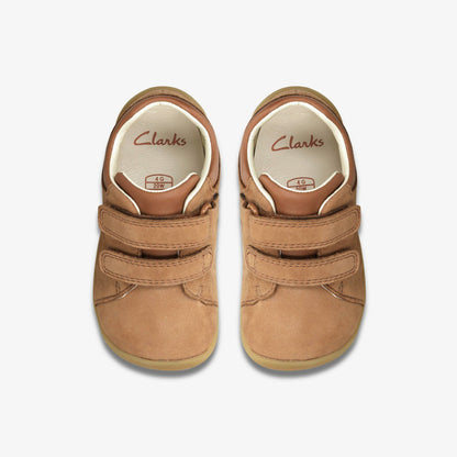 Roamer Craft Toddler Tan Leather | Clarks on Sale - Kids