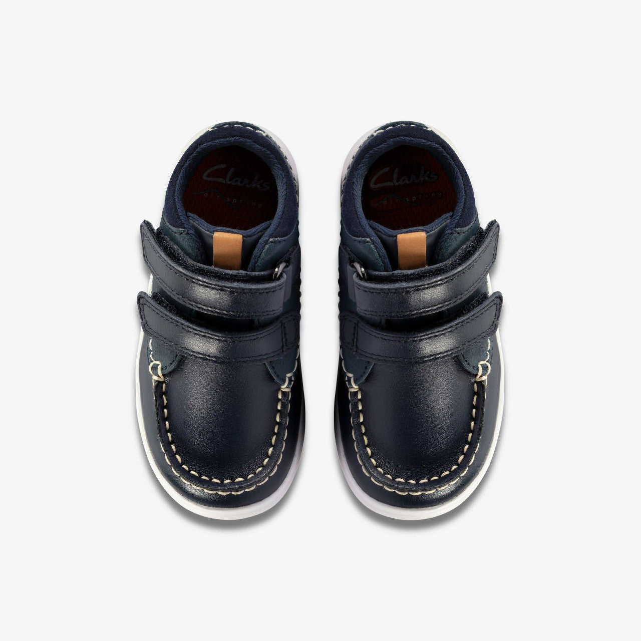Crest Tuktu Toddler Navy Leather | Clarks on Sale - Kids