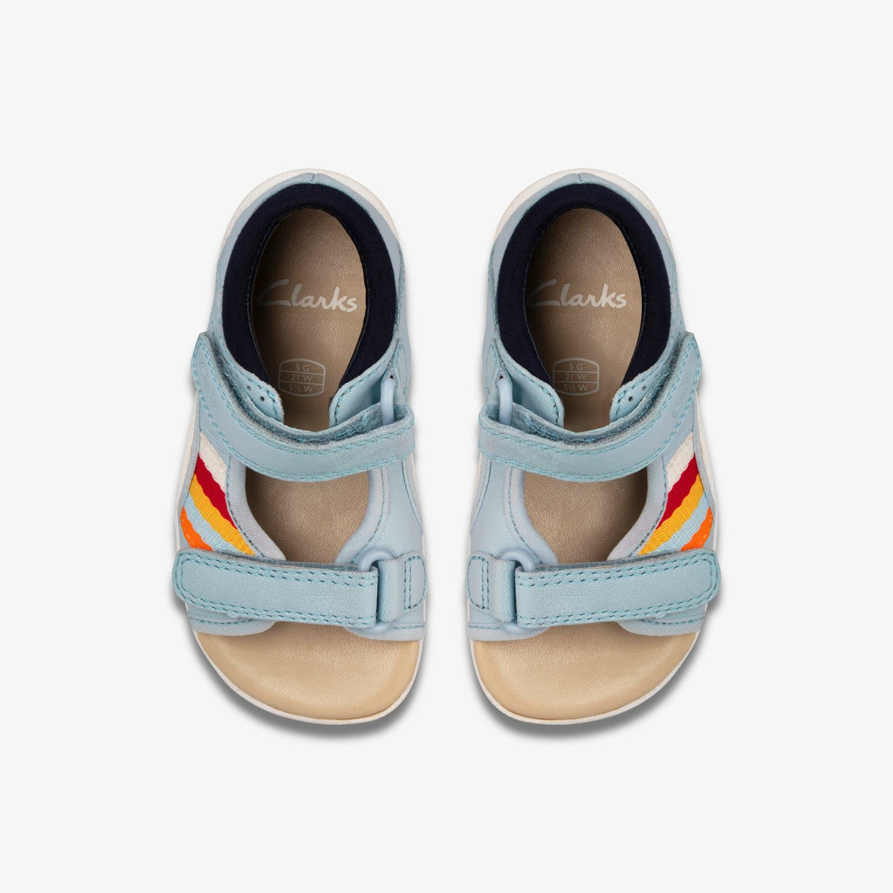 Zora Beau Toddler Light Blue | Clarks Sale - Kids