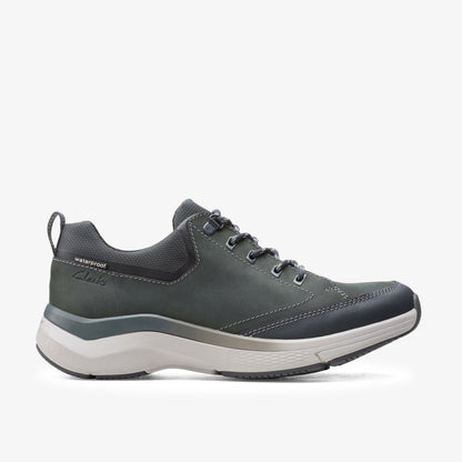 Wave 2.0 Vibe Dark Grey Nubuck | Clarks outlet - Men