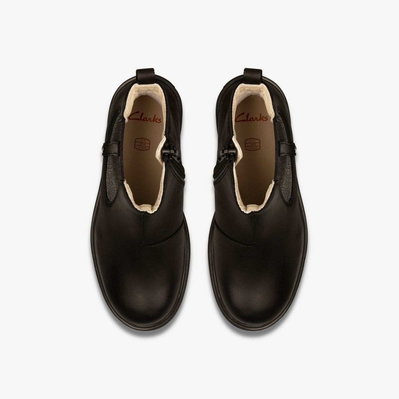 Astrol Orin Kid Black Leather | Clarks Sale - Kids
