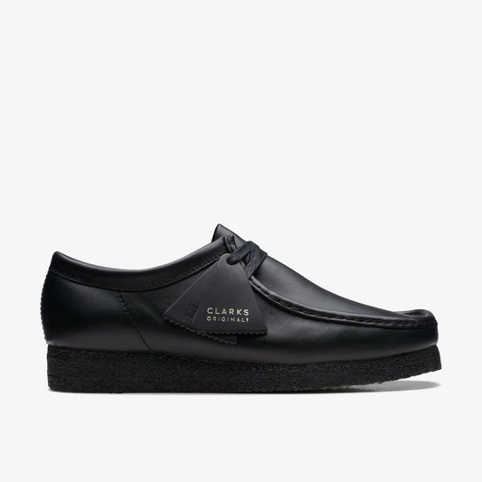 Wallabee Black Leather | Clarks Sale - Men