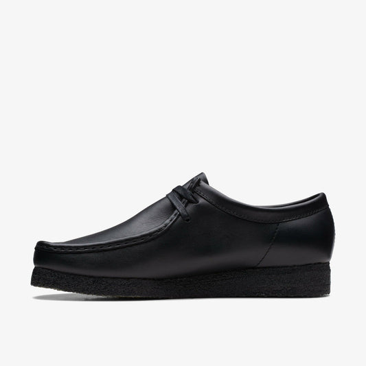 Wallabee Black Leather | Clarks Sale - Men