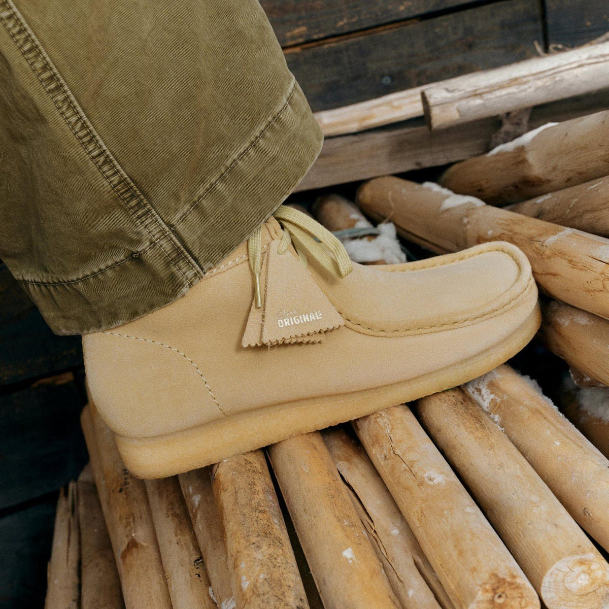 Wallabee Boot Maple Suede - US 7644