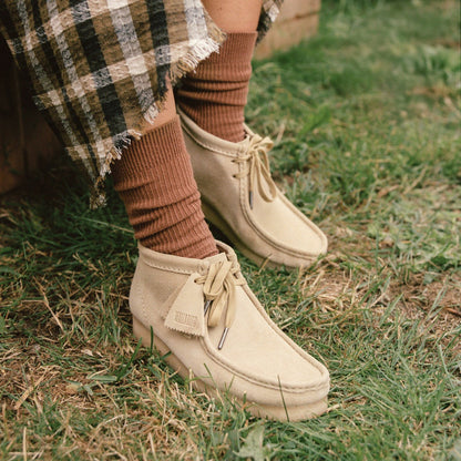 Wallabee Boot Maple Suede | Clarks Sale - Women