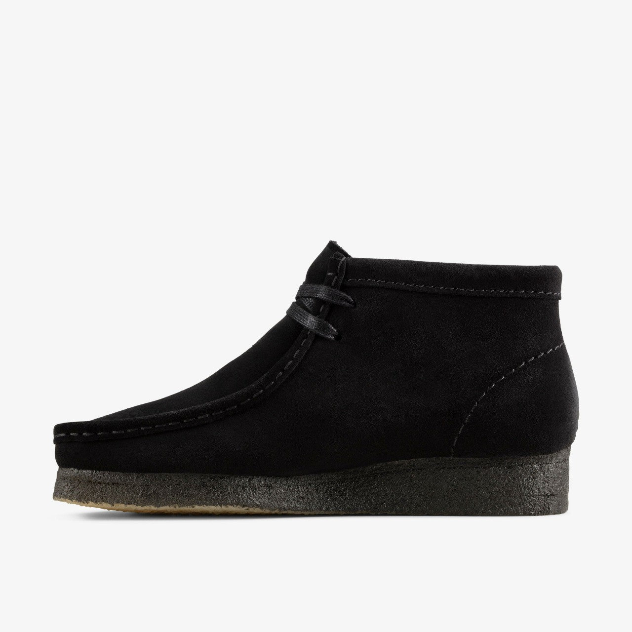 Wallabee Boot Black Suede | Clarks online - Women