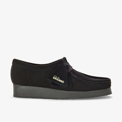 Wallabee Black Suede | Clarks outlet - Women