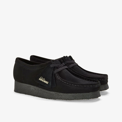 Wallabee Black Suede | Clarks outlet - Women