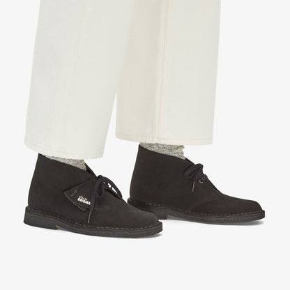 Desert Boot Black Suede | Clarks for sale - Women