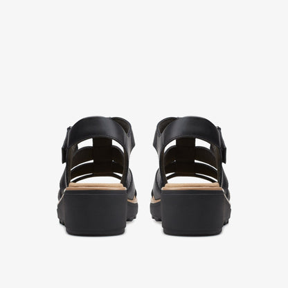 Jillian Quartz Black Leather | Clarks discount - Women