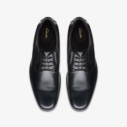 Howard Walk Black Leather | Clarks Sale - Men