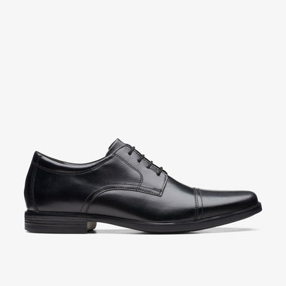 Howard Cap Black Leather | Clarks Sale - Men