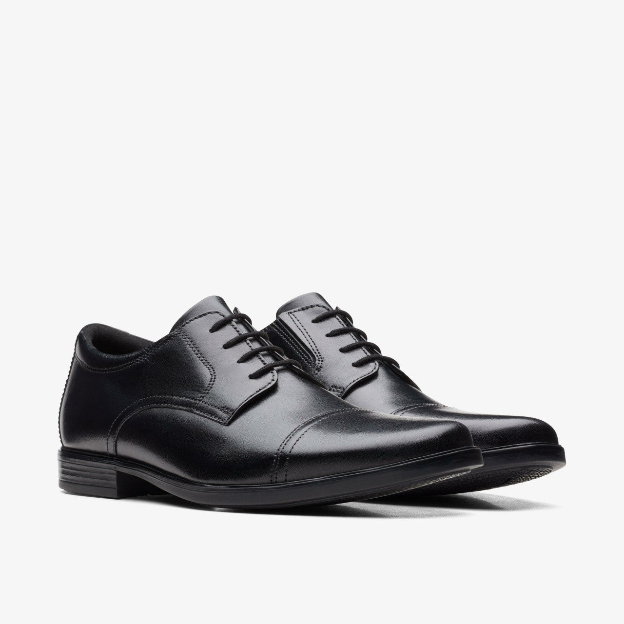 Howard Cap Black Leather | Clarks Sale - Men