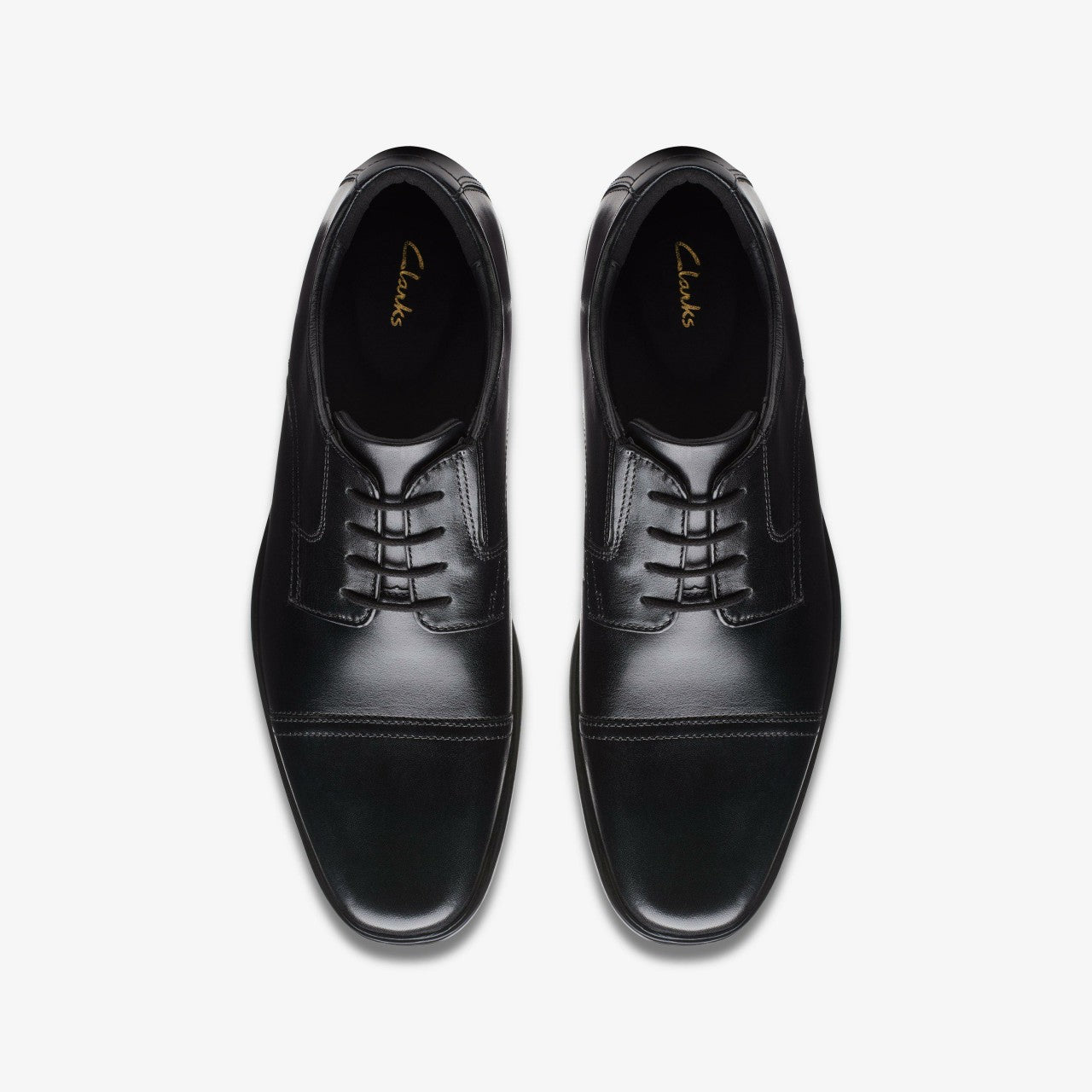 Howard Cap Black Leather | Clarks Sale - Men